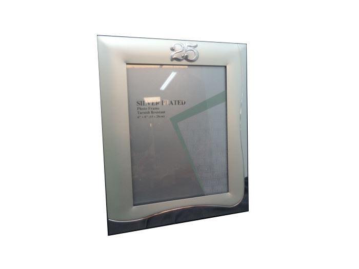MOLDURA PRATA 15X20 C/ APLIC .25 ANOS
