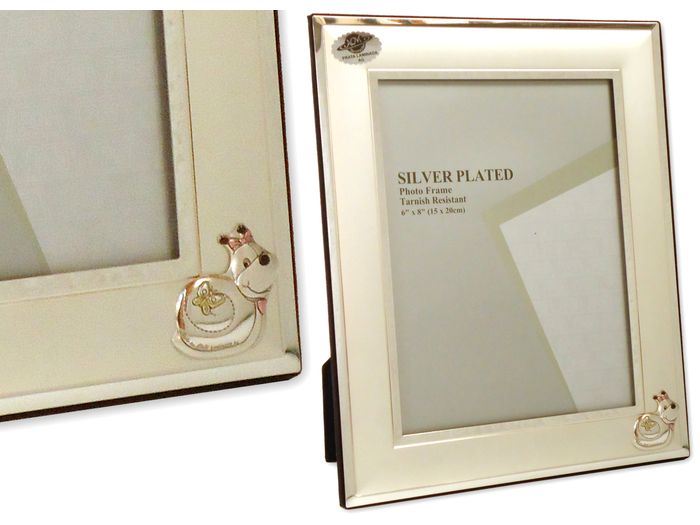 MOLDURA 15X20 C/ APLIC PRATA