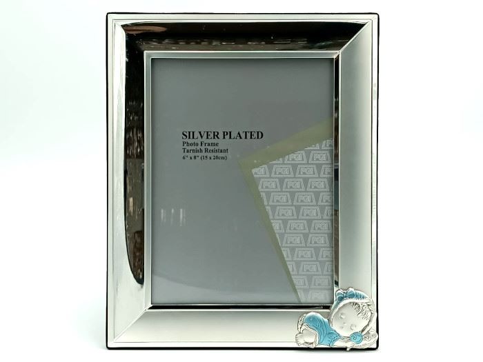 MOLDURA 15X20CM C/APL. PRATA