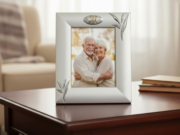 MOLDURA 15X20CM  C/ APLIC. 50 ANOS