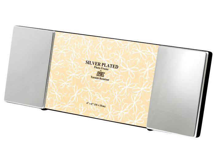MOLDURA PRATA BRILHANTE 10X15CM