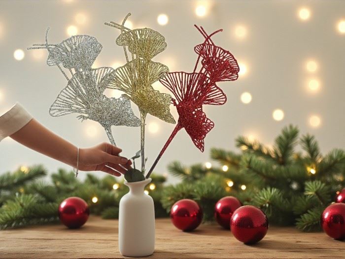 FLOR NATAL 40 CM 4 SORTIDAS