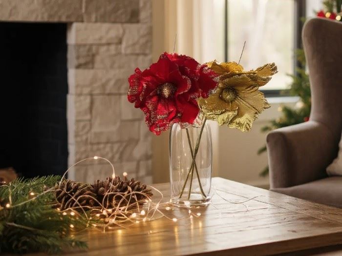 FLOR NATAL 50 CM 3 SORTIDAS