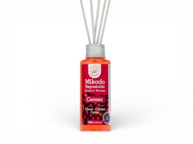AMBIENTADOR EM STICK C/ DIFUSOR 100ML AROMA  CEREJA