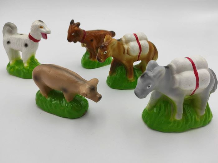 ANIMAIS P/ PRESEPIO 10/12CM  SORTIDOS