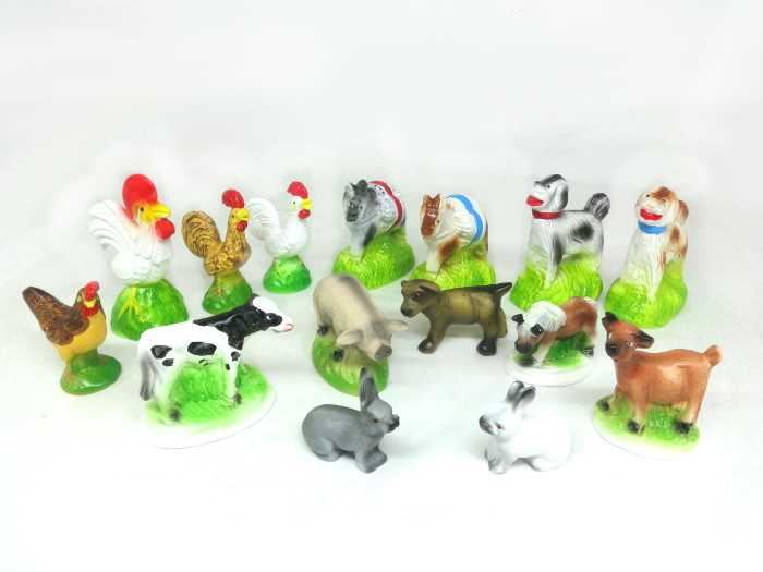 ANIMAIS  P/ PRESEPIO 8/10CM SORTIDOS