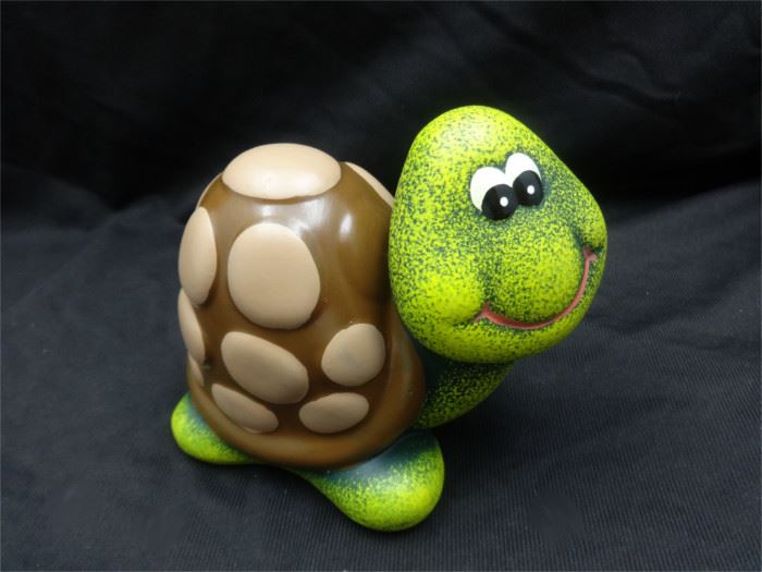TARTARUGA PEQ. PEDRA 12X14CM- MEALHEIRO