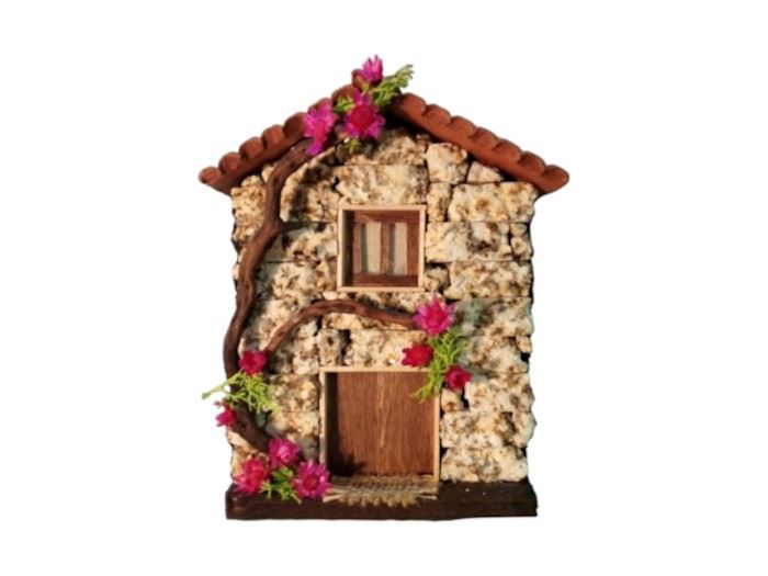 ARTESANATO FACHADA CASA 13,5X12CM