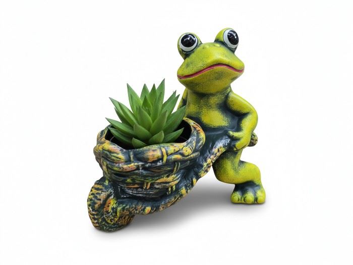 SAPO C/ CARROÇA 31X32CM