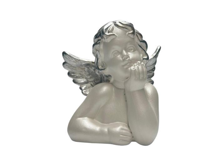 ANJO MÃO CARA GRANDE 31X29CM