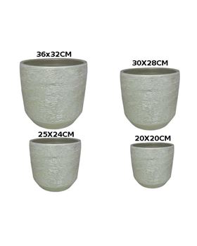 CONJ. 4 VASOS PEROLA