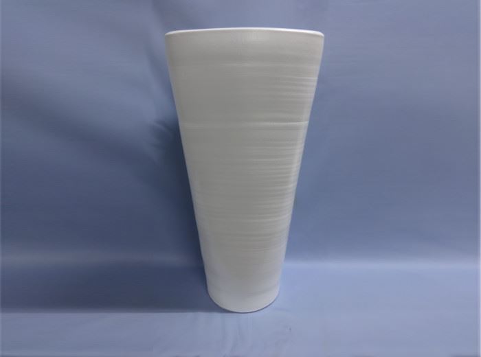 VASO QUADRADO BRANCO 70CM