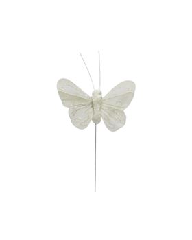 BORBOLETA BRANCA 5CM (12)