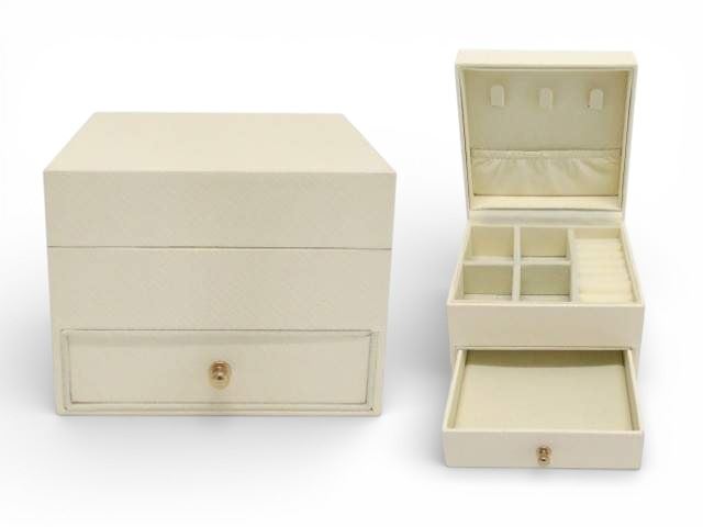 CAIXA PRENDA  CREME G.JOIAS GAVETA  + SACO 11X8CM