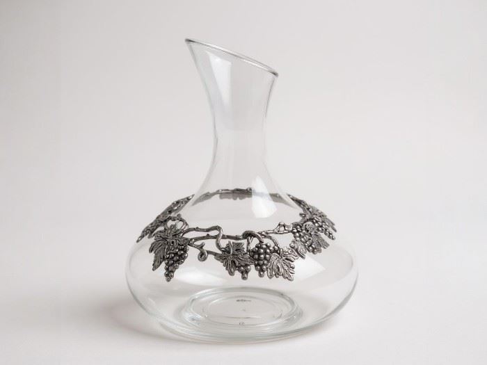 DECANTER 1200ML C/ APLIC ESTANHO