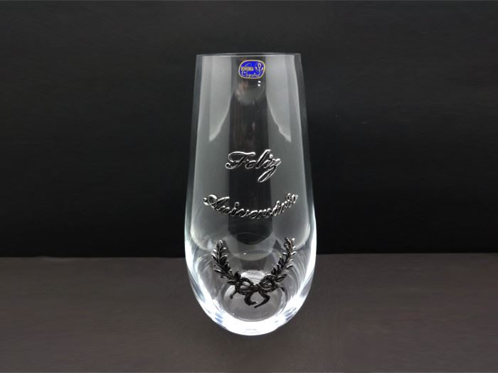 JARRA LISA 245ML C/ F. ANIVERSARIO