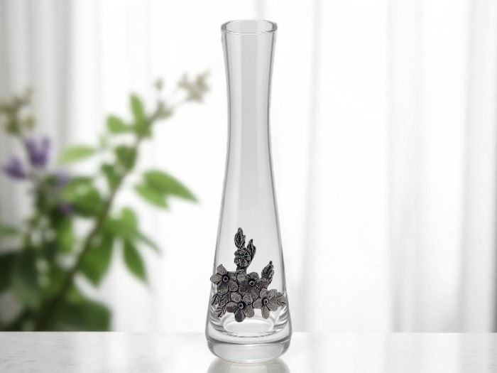 SOLITARIO 25 CM FLOR ESTANHO