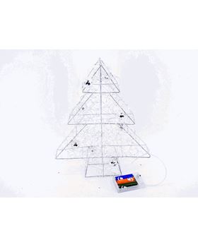 ARVORE  NATAL 30 LUZES 30CM