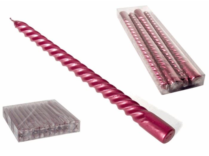 PACK  3 VELAS VERM. 30X2CM  73.2G