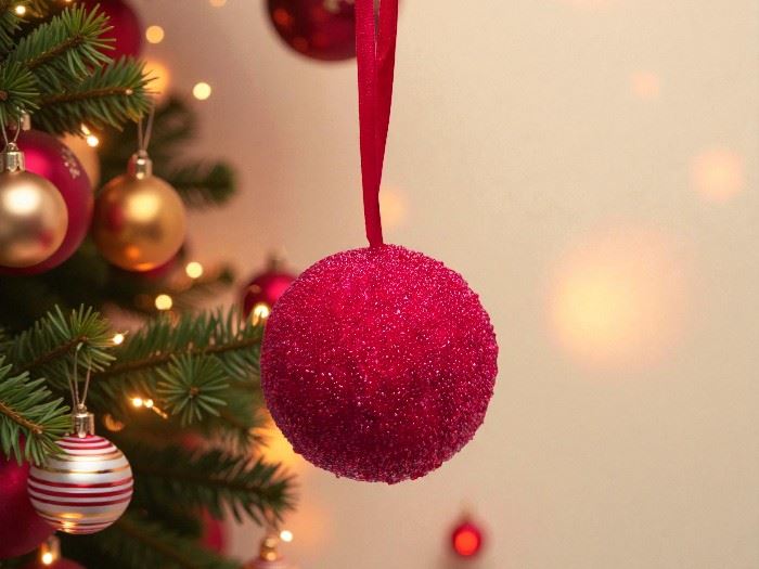 BOLA DECOR VERMELHO