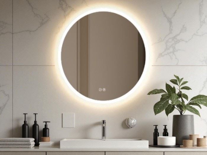 ESP. AURA ANTI-EMB, LED-FRONTAL, 60X60X3CM