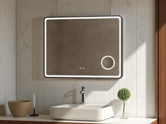 ESP. C/LUPA FOCUS ANT-EMB, LED-FRONTAL 80X60X4CM