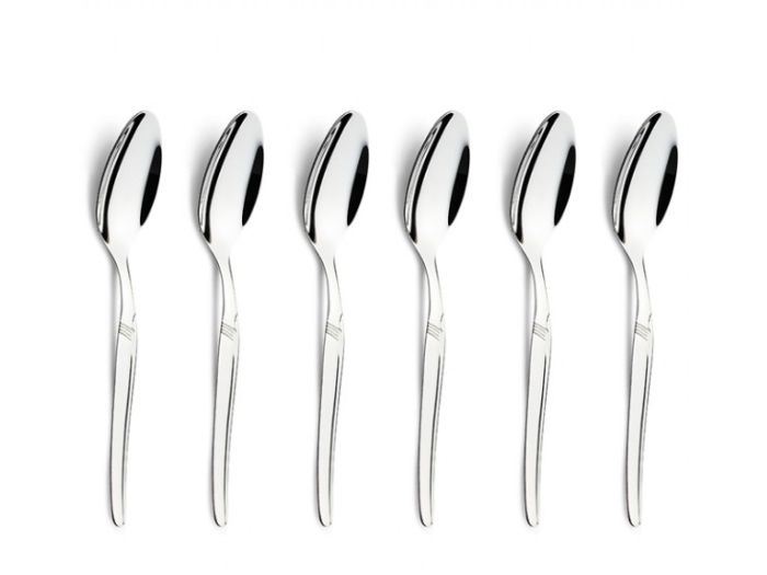 PACK 6 COLHERES S/MESA INOX  FACHO  I