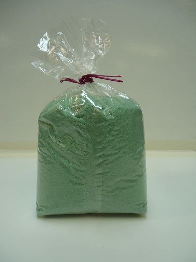 SACO AREIA VERDE ESC. (1KG)