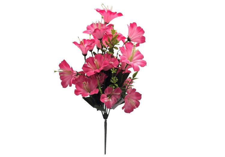 RAMO PETUNIAS X 9 ROSA 49CM