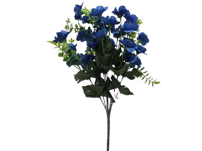 RAMO PETUNIAS AZUL 49CM