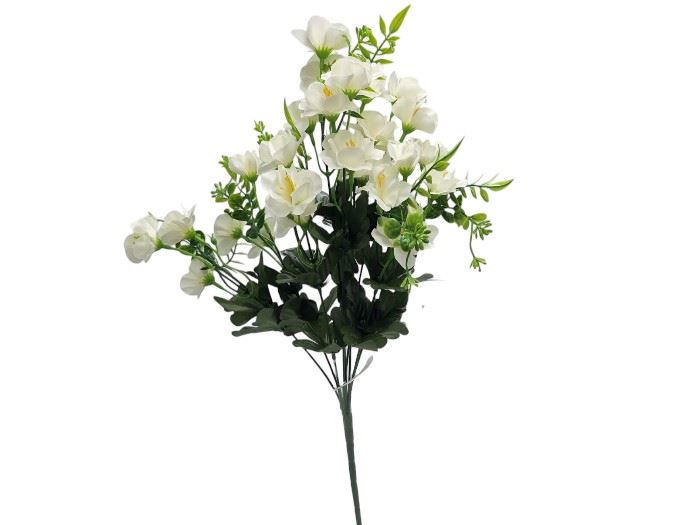 RAMO PETUNIAS CREME 49CM