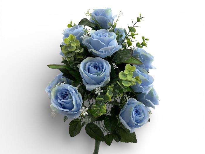 RAMO ROSAS X24  60CM ROSA AZUL