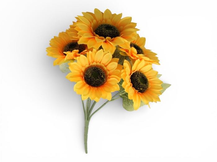 RAMO GIRASSOL AMARELO 48CM