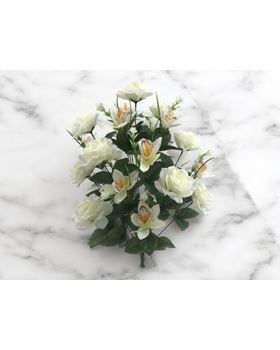 RAMO CAMLIA/ORQUIDEA X24 70CM BRANCO