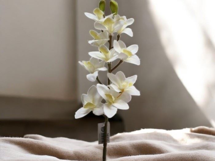 HASTE ORQUIDEA T NAT 75CM BRANCO