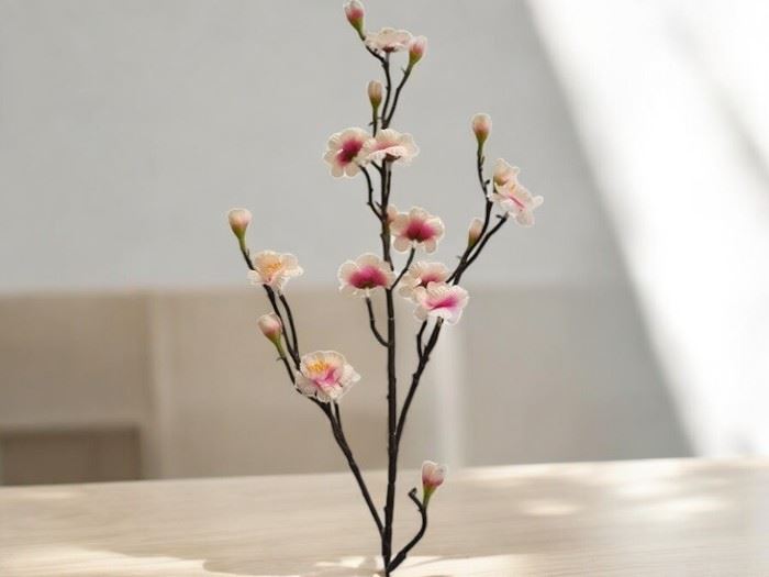 HASTE PEACH BLOSSOM X 3 79CM SALMAO