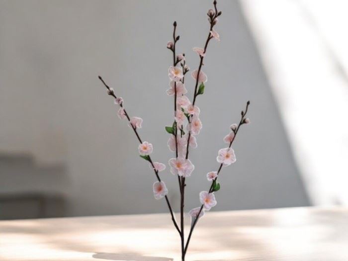 HASTE CHERRY BLOSSOM X 5 94cm ROSA