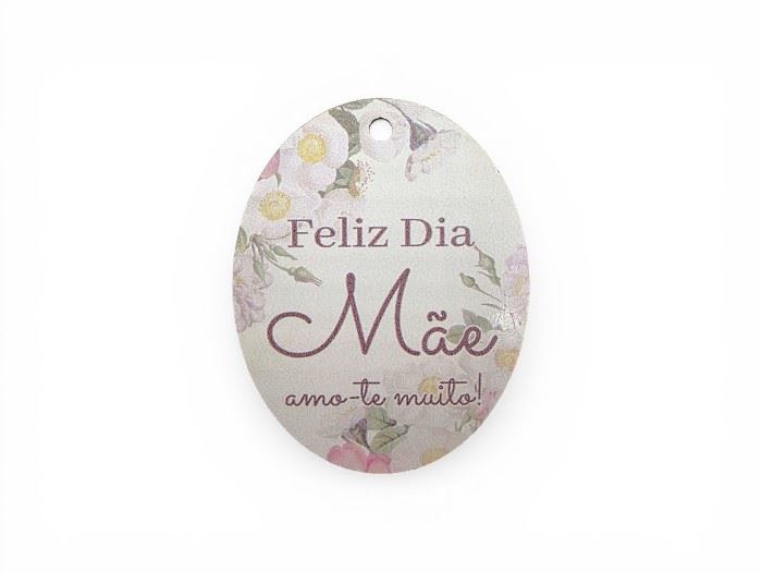 ETIQUETA "FELIZ DIA MÃE." 3,5X4CM