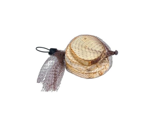 EMB. C/3 BASES TRONCO NATURAL CAST.  4X4X8CM