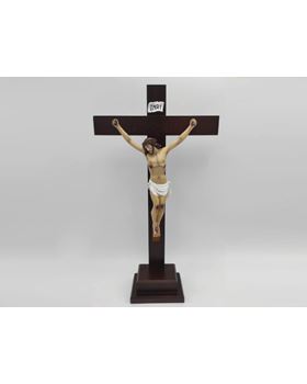 CRISTO C/CRUZ C/BASE 47X20CM