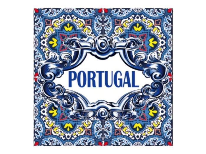 IMAN RESINA AZULEJO PORTUGAL  6,5CM