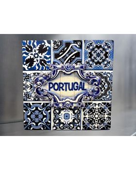 IMAN AZULEJO PORTUGAL  6.5CM*6.5CM