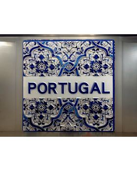 IMAN AZULEJO PORTUGAL  6.5CM