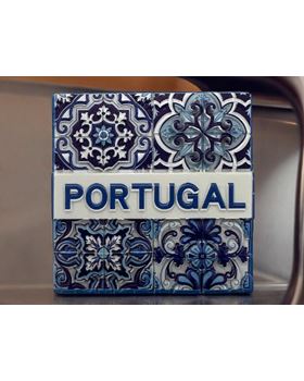 IMAN AZULEJO PORTUGAL  6.5CM