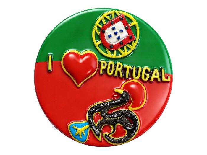 IMAN RESINA PORTUGAL  6CM