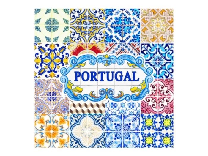 IMAN RESINA AZULEJO PORTUGAL  6,5CM