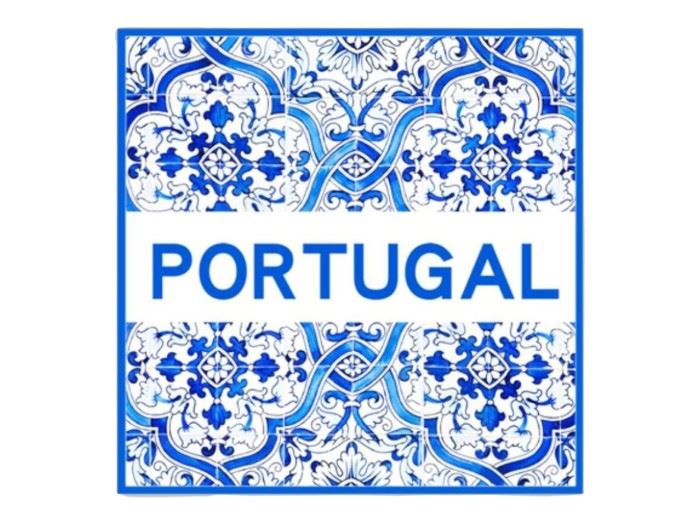 IMAN RESINA AZULEJO PORTUGAL  6,5CM