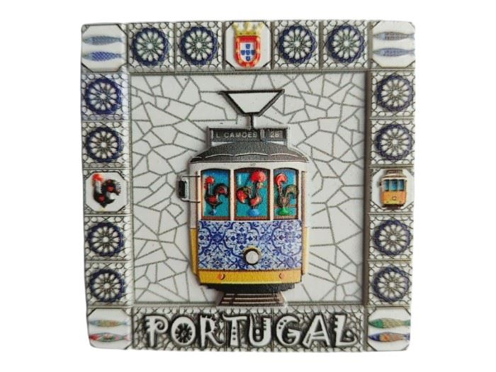 IMAN RESINA AZULEJO PORTUGAL  6,5CM