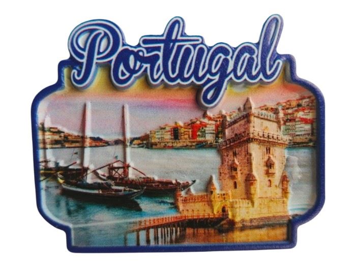 IMAN RESINA AZULEJO PORTUGAL  6,5CM