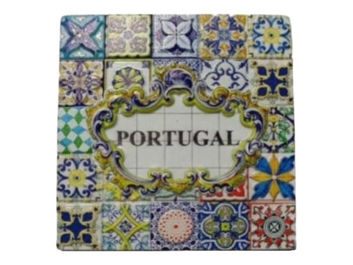IMAN RESINA AZULEJO PORTUGAL  6,5CM